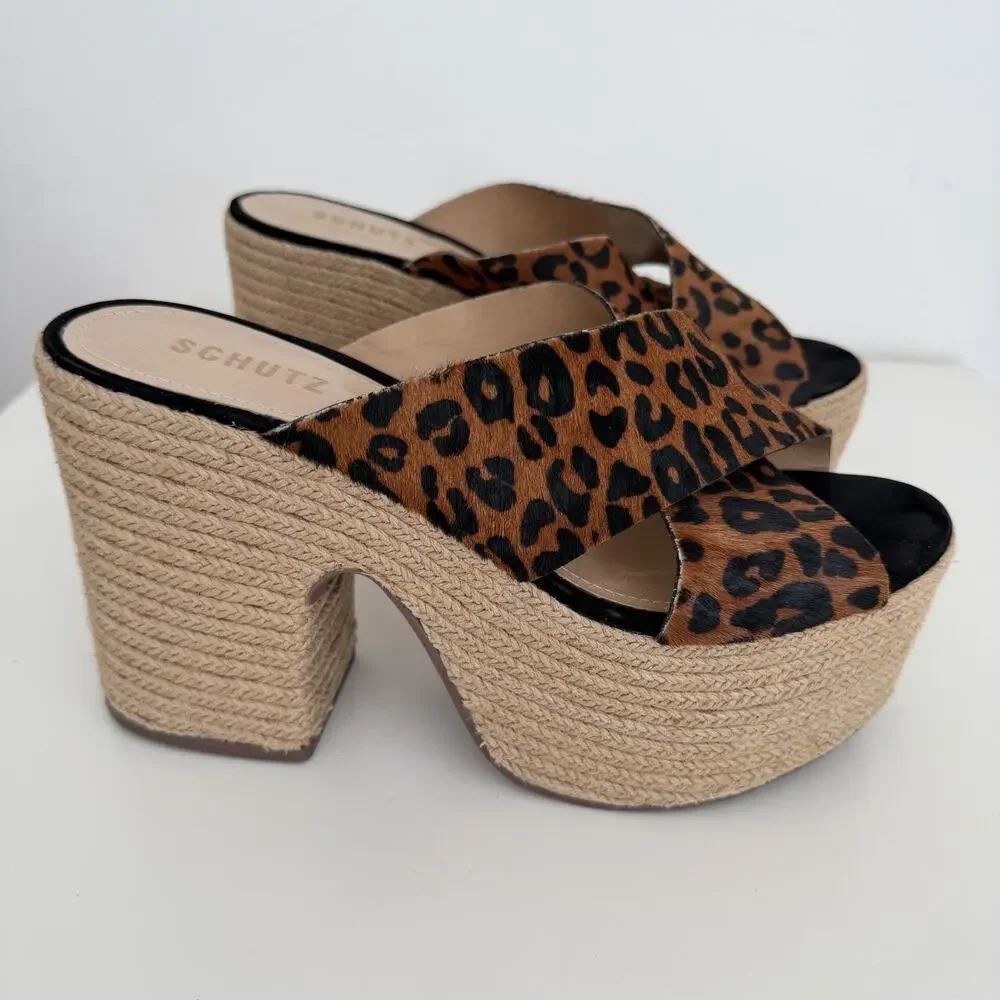 SCHUTZ lora wedge